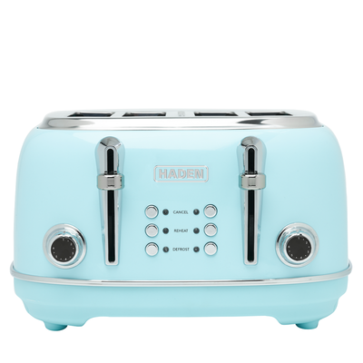 HADEN Heritage 194244 4-Slice Toaster - Turquoise, Green