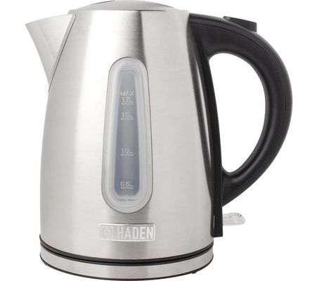 HADEN Stoke 196842 Jug Kettle - Brushed Steel, Brushed Steel