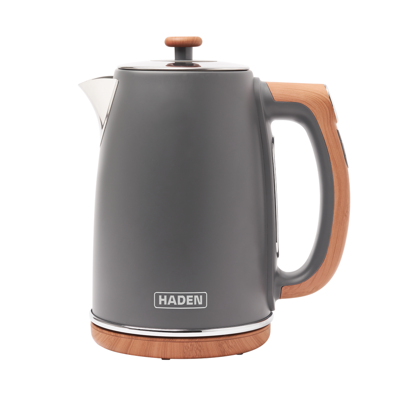 HADEN Dorchester 201300 Jug Kettle - Pebble Grey, Silver/Grey - Image 1