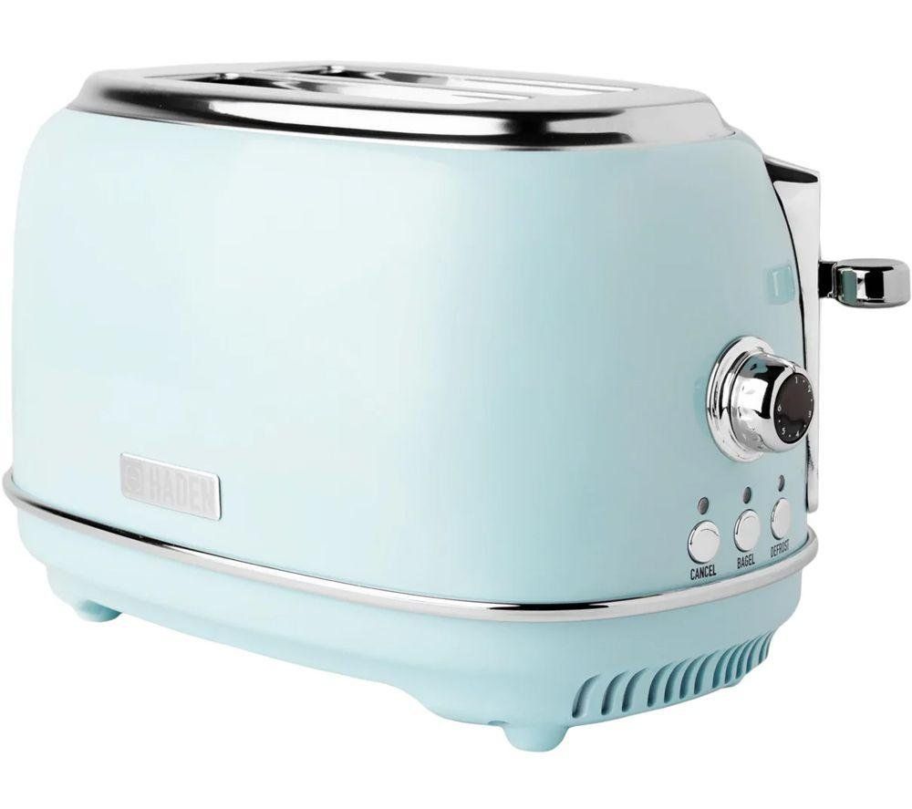 HADEN Heritage 203748 2-Slice Toaster - Turquoise, Green - Image 1