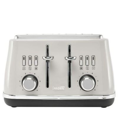 Haden Cotswold 4-Slice Toaster - Putty
