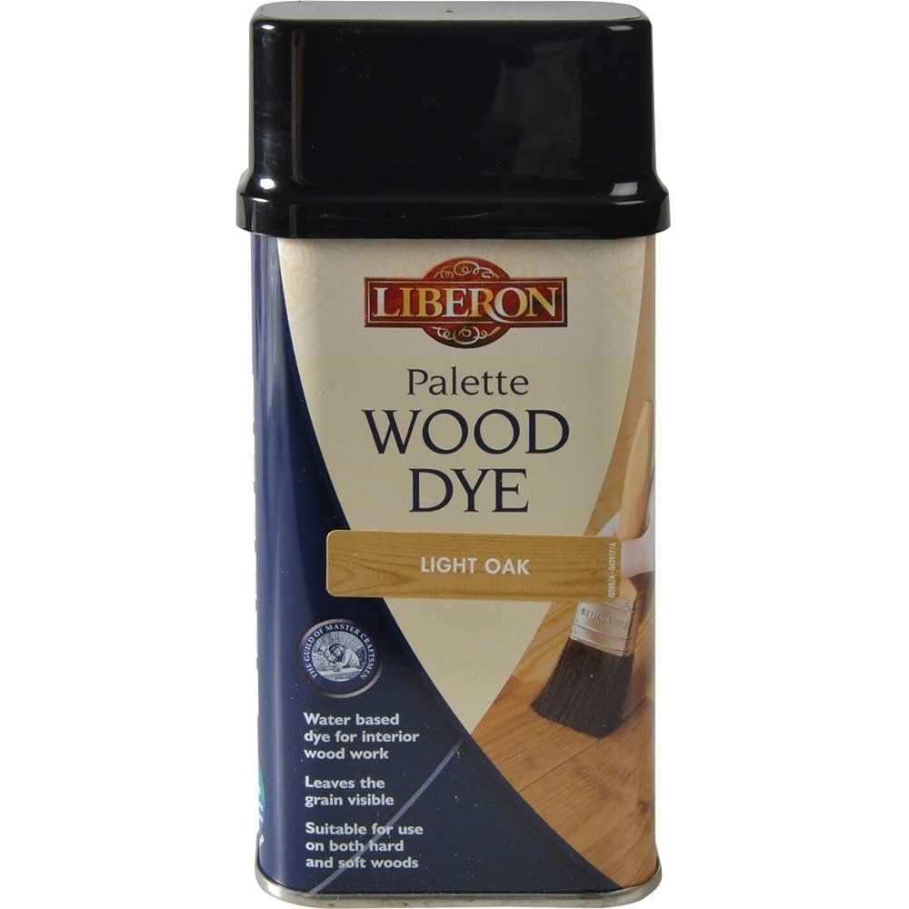 Liberon 014331 Palette Wood Dye Light Oak 250Ml - Image 1