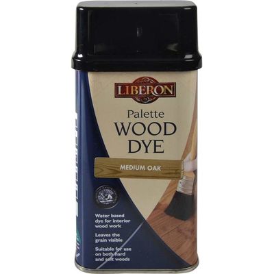 Liberon 014337 Palette Wood Dye Medium Oak 250Ml