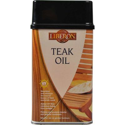 Liberon 014633 Teak Oil With Uv Filters 500Ml