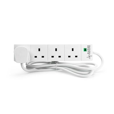 4 Way Surge Protected Extension Lead 2m - Thumbnail 2
