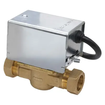 Honeywell Home 2 Port Motorised Zone Plumbing Heating Valve 22mm V4043H1056/U - Thumbnail 2
