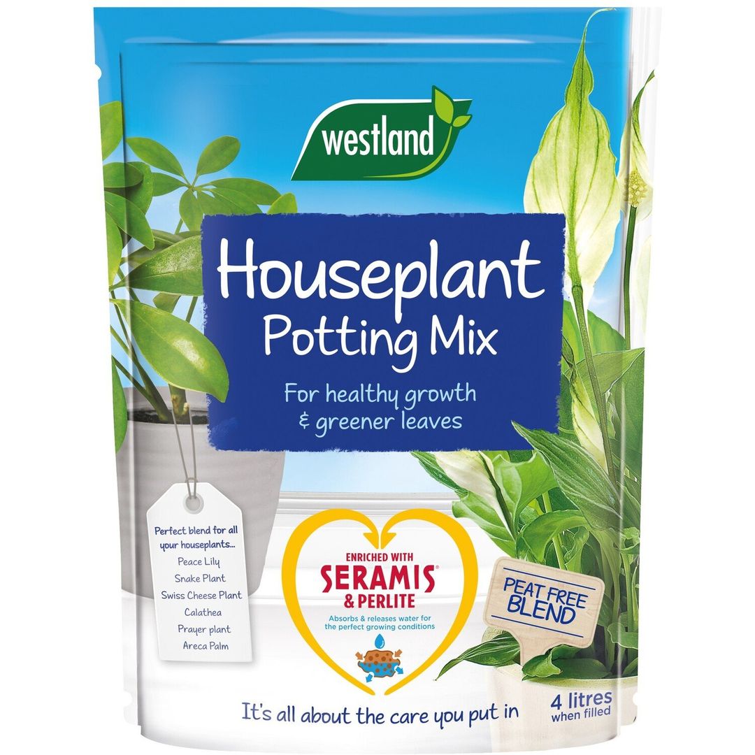 Westland Houseplant Potting Mix 4 Litre 10200085 - Image 1