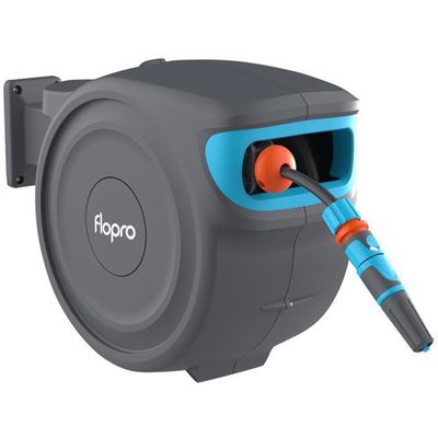 Flopro 70300794 Auto Rewind Wall Mounted Reel + 20M Of Hose