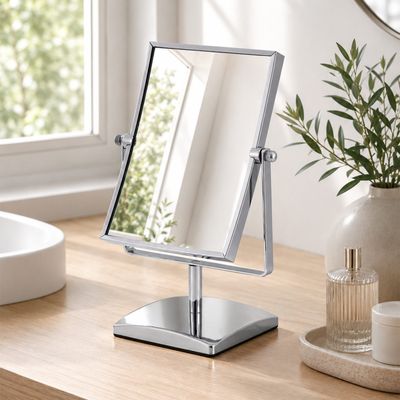 Teris Vanity Reversible 3x Magnification Table Mirror - Mirror