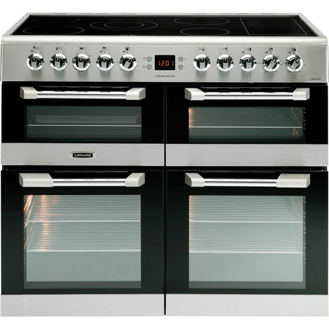 LEISURE Cuisinemaster CS100C510X 100 cm Electric Ceramic Range Cooker - Stainless Steel, Stainless Steel - Image 1