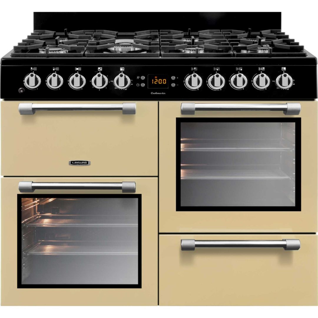 LEISURE Cookmaster CK100G232C 100 cm Gas Range Cooker - Cream, Cream - Image 1