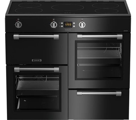Leisure Cookmaster Induction Range Cooker Black 100cm - CK100D210K