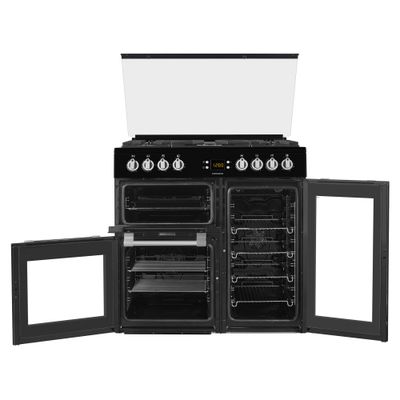 LEISURE CC90F531K 90 cm Dual Fuel Range Cooker - Black, Black