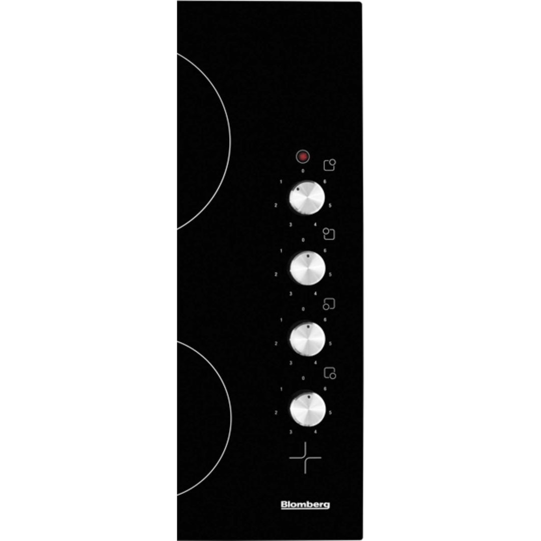Blomberg 58cm Frameless 4 Zone Ceramic Hob MKN24001 Black - Image 1