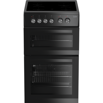 BEKO KDVC563AK 50 cm Electric Ceramic Cooker - Black, Black - Thumbnail 2