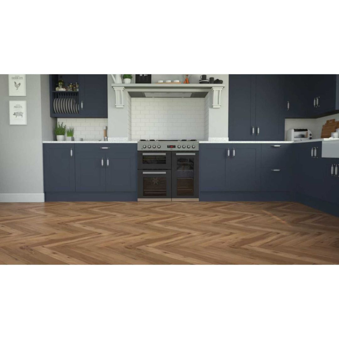 Beko KDVF90X 90cm Dual Fuel Range Cooker - Stainless Steel - Image 1