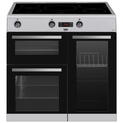 BEKO Pro KDVI90X 90 cm Electric Range Cooker - Stainless Steel, Stainless Steel