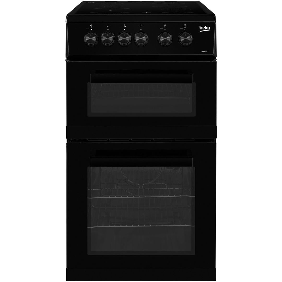 BEKO KDC5422AK 50 cm Electric Ceramic Cooker - Black, Black - Image 1