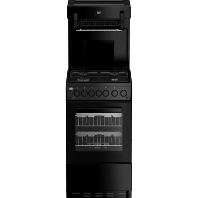 BEKO KA52NEK 50 cm Gas Cooker - Black, Black