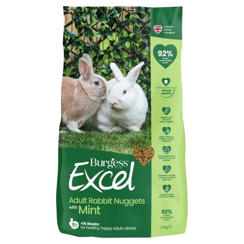 Burgess Excel Adult Rabbit Nuggets - Image 1