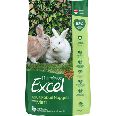 Burgess Excel Adult Rabbit Nuggets - Thumbnail 2