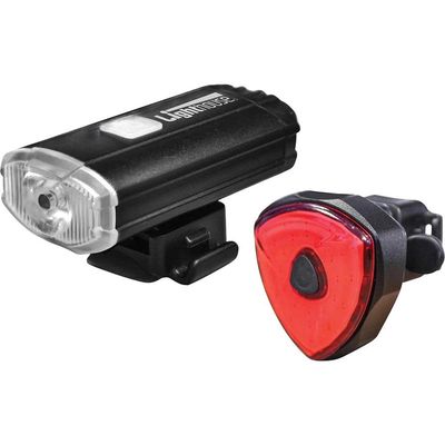 Lighthouse HL-BK4091 & 4902 Elite Rechargeable Led Bike Light Set