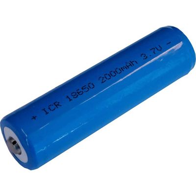 Lighthouse Rechargeable 18650 Li-Ion Battery 3.7V 2000Mah