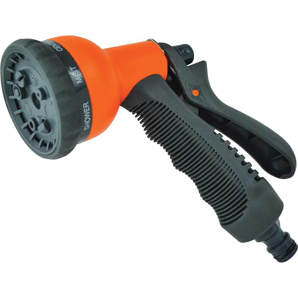 Faithfull YM7202 Plastic 8 Pattern Adjustable Spray Gun - Image 1