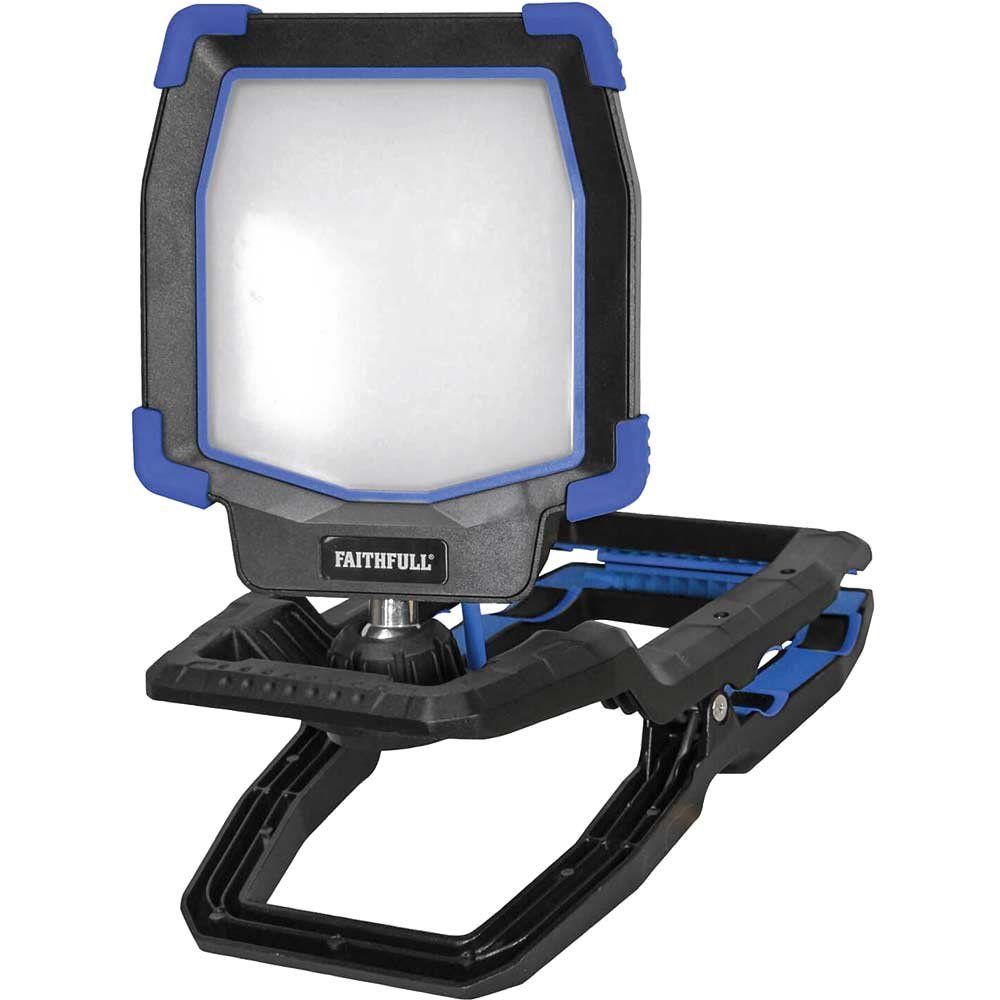Faithfull Power Plus LED Clip Work Light 240v - Image 1
