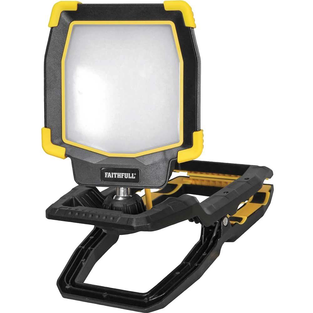 Faithfull Power Plus LED Clip Work Light 110v - Image 1