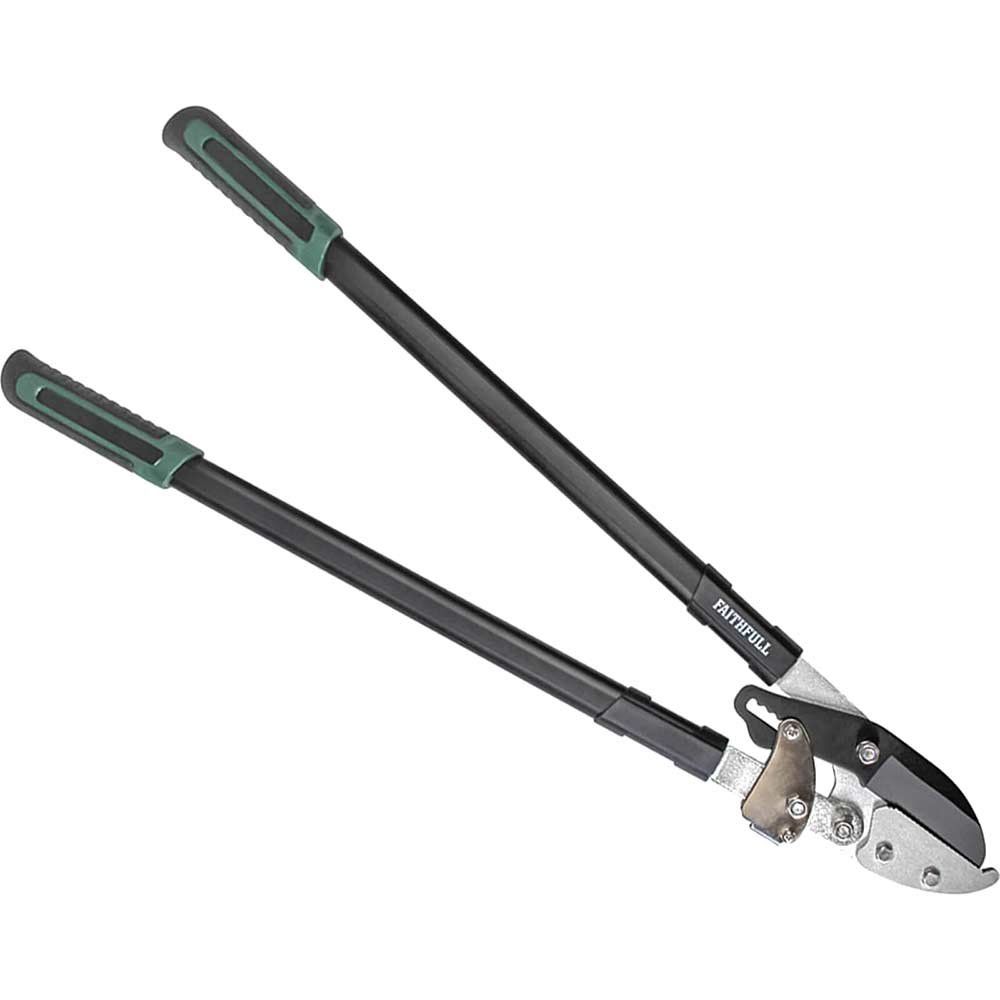 Faithfull L524170 Countryman Ratchet Anvil Lopper 760Mm (30In) - Image 1