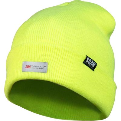 Scan SFCP01 Hi-Vis Yellow Beanie Hat
