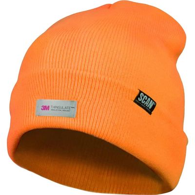 Scan SFCP01-O Hi-Vis Beanie Hat Orange