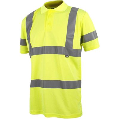 Scan SFTE04 Hi-Vis Polo Shirt Yellow - Xxl (50In)