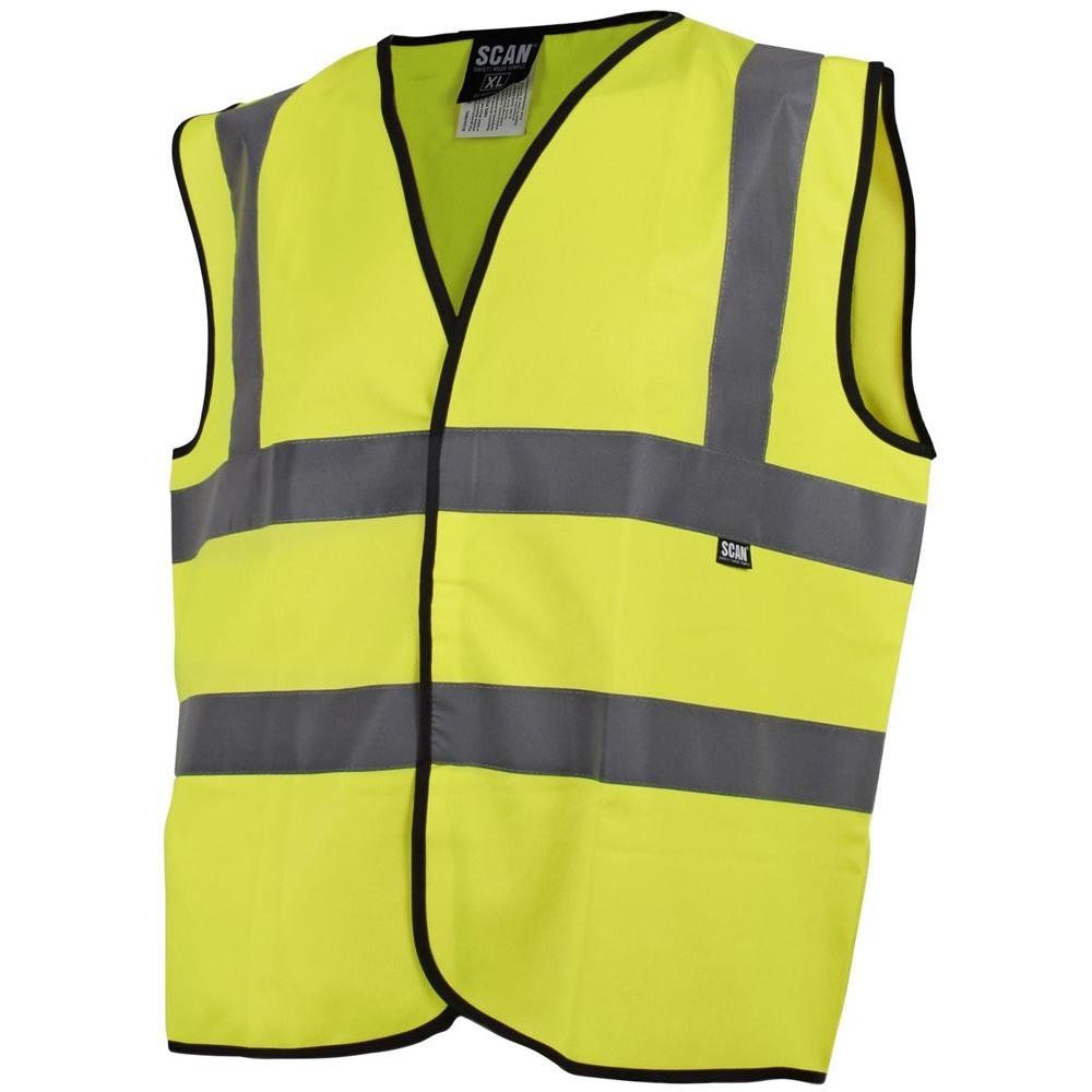 Scan UC801 Hi-Vis Waistcoat Yellow - L (44In) - Image 1