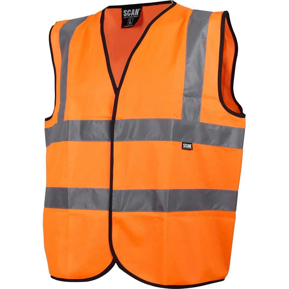 Scan UC801-O Hi-Vis Waistcoat Orange - Xl (48In) - Image 1