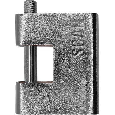 Scan ZA111-80 Armoured Shutter Padlock 80Mm