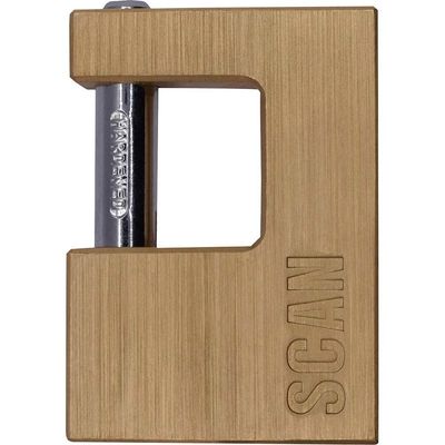 Scan ZA111-80 Brass Padlock Shutter 80Mm