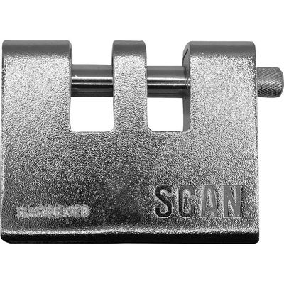 Scan ZA112-90 Armoured Twin Slot Shutter Padlock 90Mm