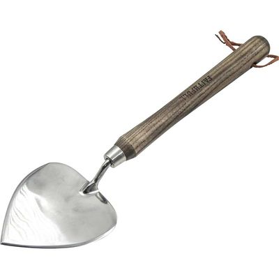 Faithfull Prestige Stainless Steel Dutch Trowel With Ash Handle RI-VRSSFHSTWLH