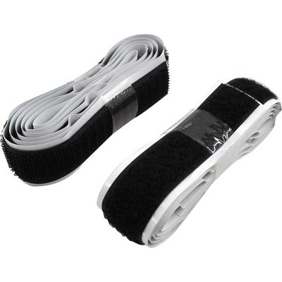 Faithfull Hook & Loop Self Adhesive Tape Black 20Mm X 1M 0170201BKLHTB