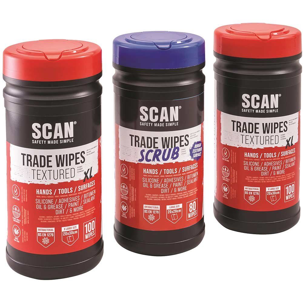 Scan Trade and Scrub Wipes Triple Pack - Image 1