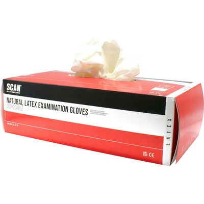 Scan KG-2101 Latex Gloves - Xl (Box 100)