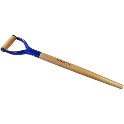 Faithfull FSC Ash MYD Straight Taper Spade Fork or Shovel Handle 0.7m