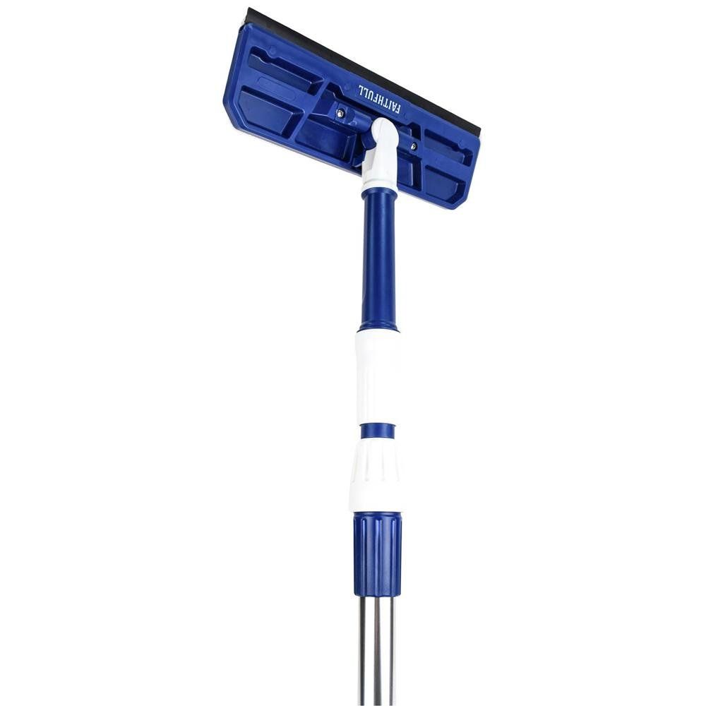 Faithfull Telescopic Water Flow Window Cleaning Mop Set - Image 1