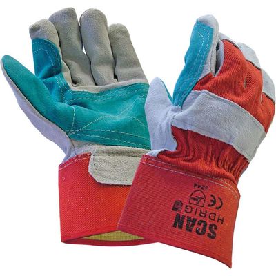 Scan 6002 Heavy-Duty Rigger Gloves - Large