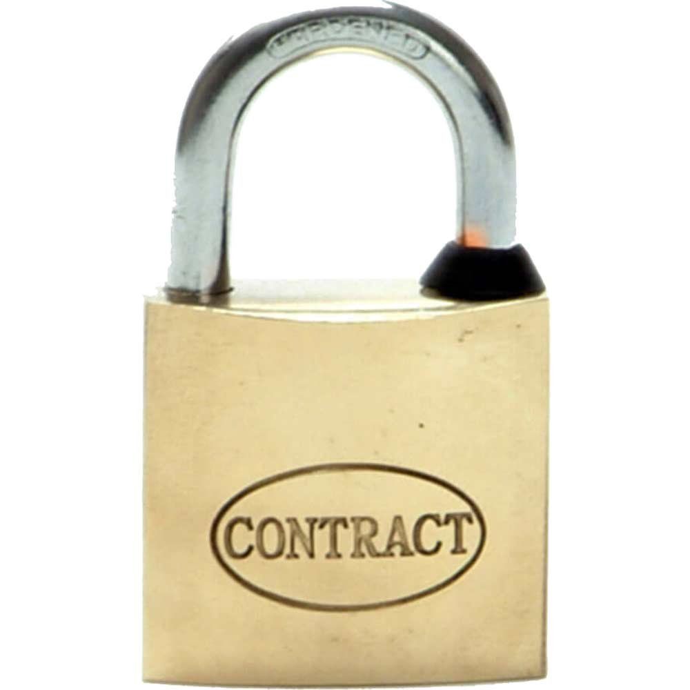 Faithfull Contract Brass Padlock 32mm Standard - Image 1