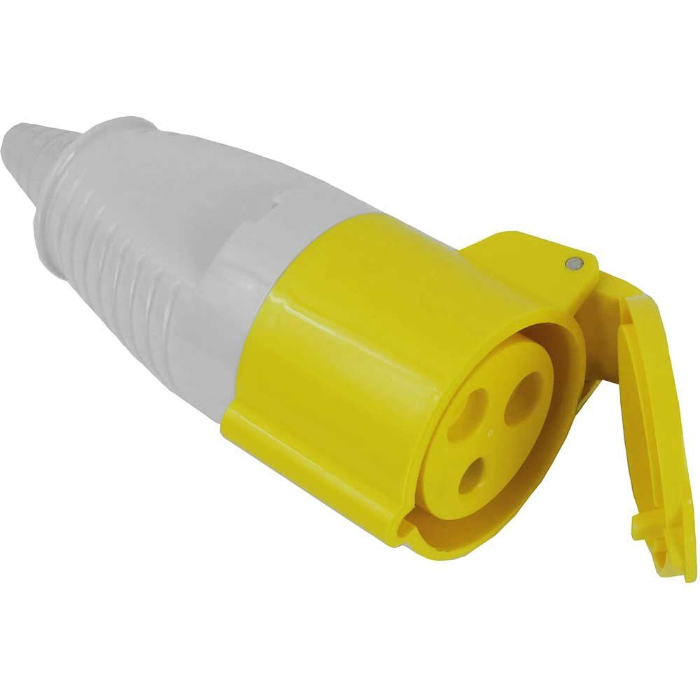 Faithfull Yellow Socket 32amp 110v - Image 1