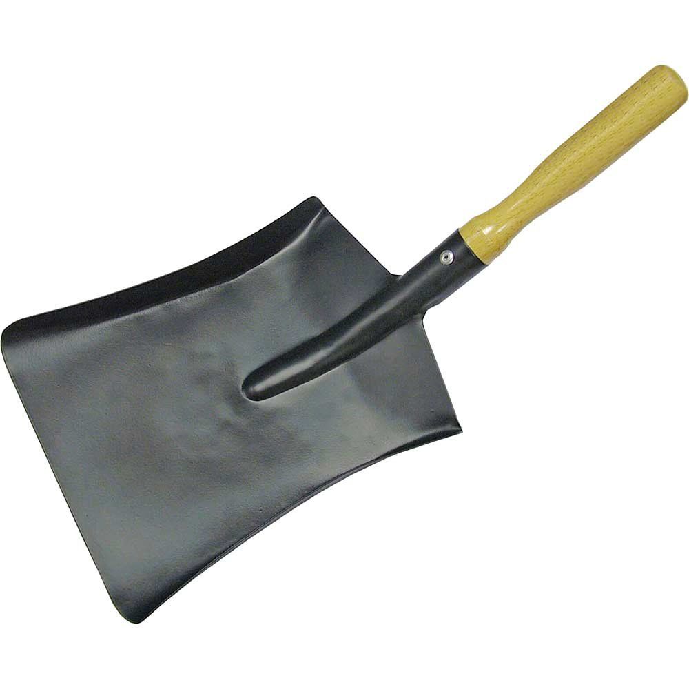 Faithfull RI62-US9ISWH Coal Steel Shovel Wooden Handle 230Mm - Image 1