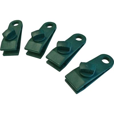 Faithfull Tarpaulin Clips - Set Of 4